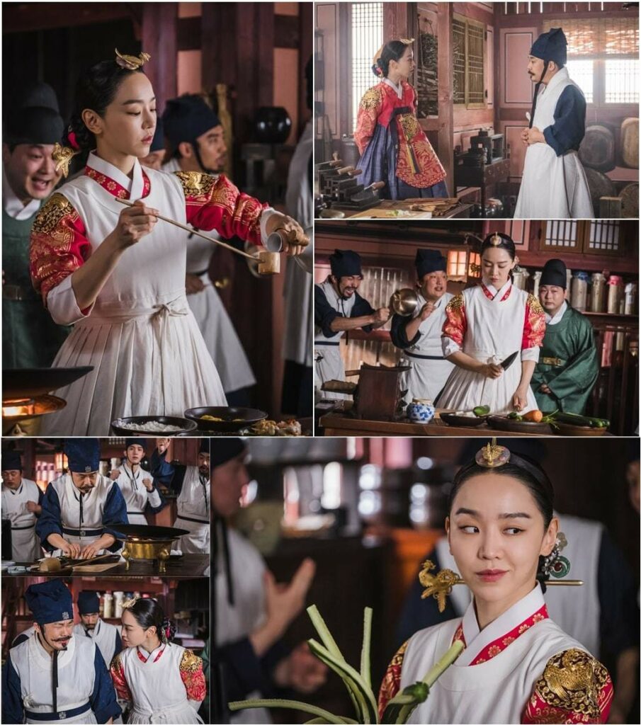 shin hye sun di dapur kerajaan Mr.Queen