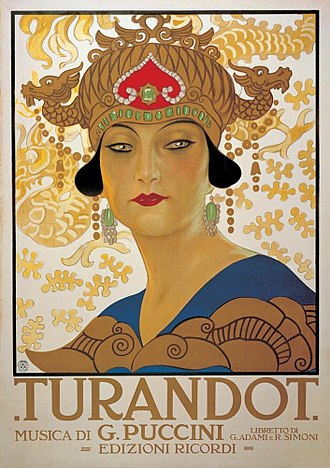 poster opera "Turandot"