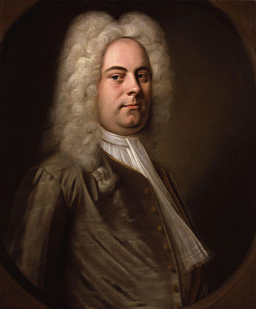 Lukisan George Friederic Handel