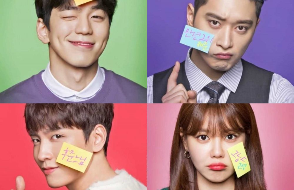 Atas: Kim Min-kyu, Hwang Chan0sung, bawah: Choi Tae Joon, Choi Sooyoung (sumber: VIKI)