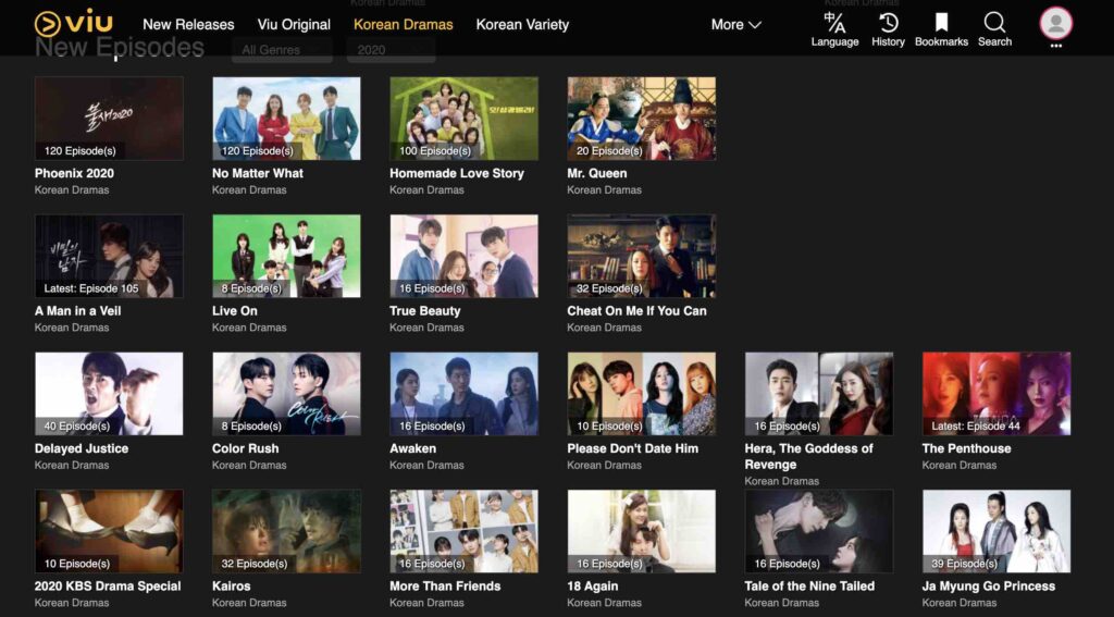 drama tahun 2021 yang bisa ditonton gratis di VIU
