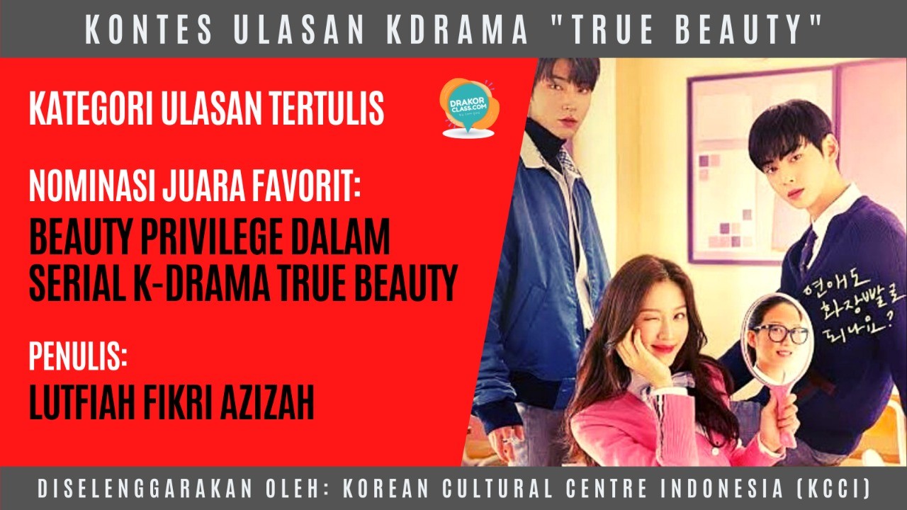 Beauty Privilege dalam Serial K-Drama True Beauty