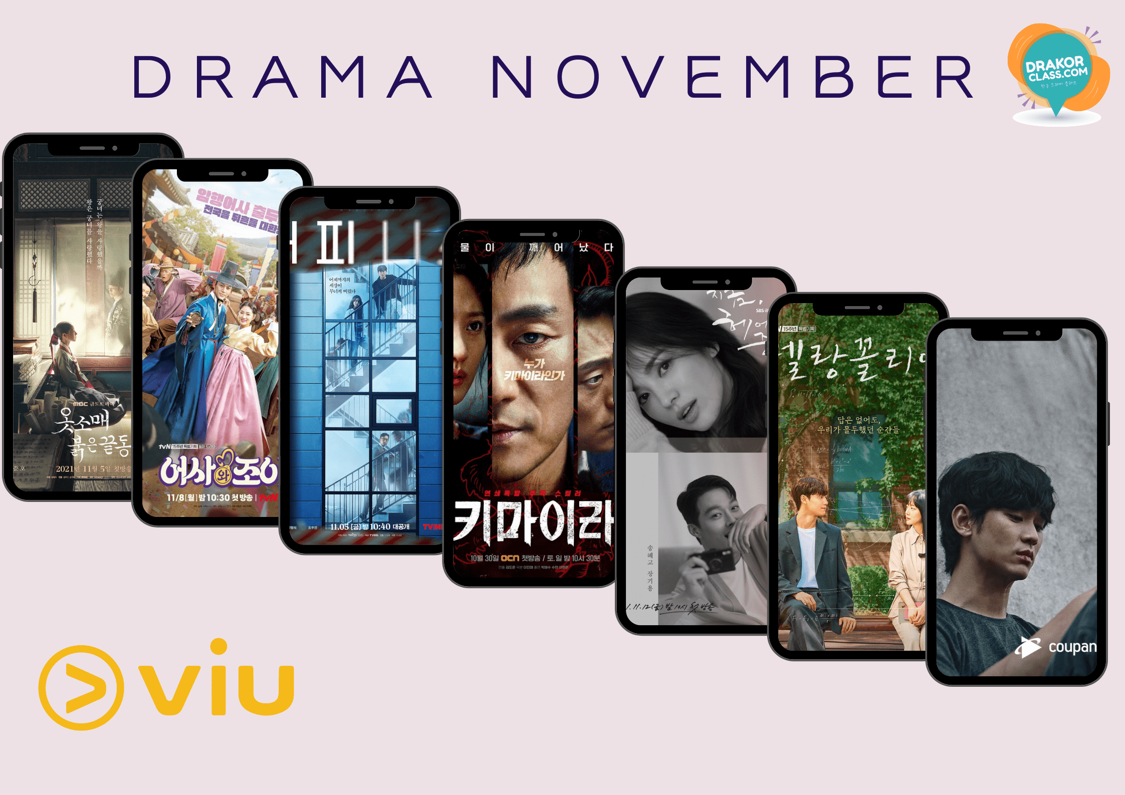 Drama Korea Tayang November di VIU