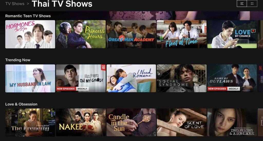 Lakorn Thai - Netflix