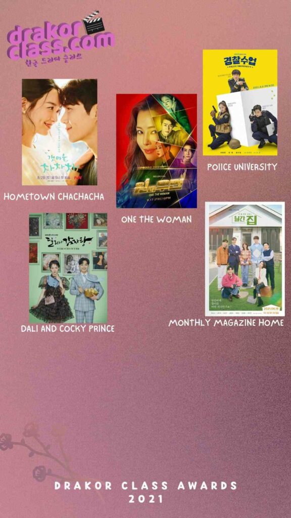 Nominasi Fave RomCom Drakor Class Awards 2021