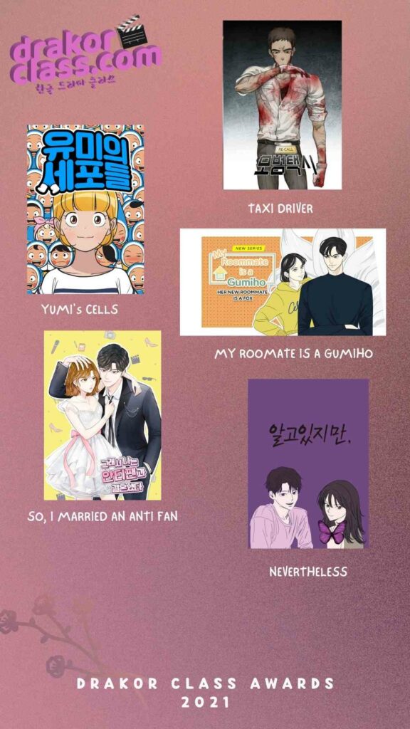Nominasi Fave Webtoon Adaptation Drakor Class Awards 2021