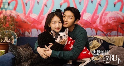 Lee Joon-gi dan Zhou Dongyu dalam film Never Said Goodbye (2016)