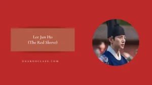 lee jun ho the red sleeve