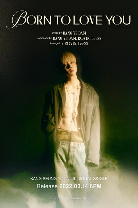 Kang Seung Yoon Born to Love You Poster
Sumber gambar: @yg_winnercity