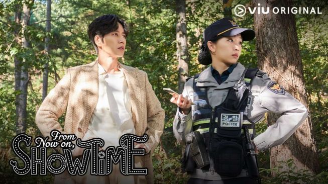 Park Hye Jin dan Jin Ki Joo dalam "Showtime Begins!" (sumber: Viu/suara.com)