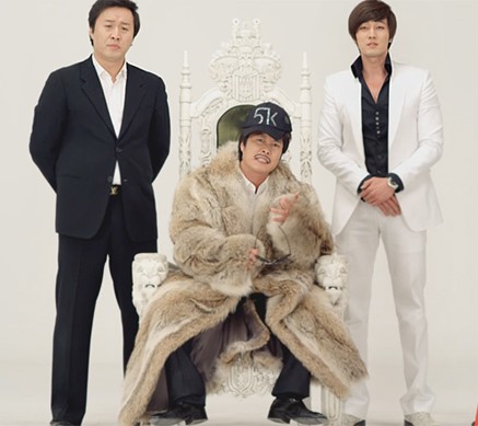 So Ji Sub bersama Jeong Jun Ho dan Kim Byung Man (sumber: asiae.co.kr)