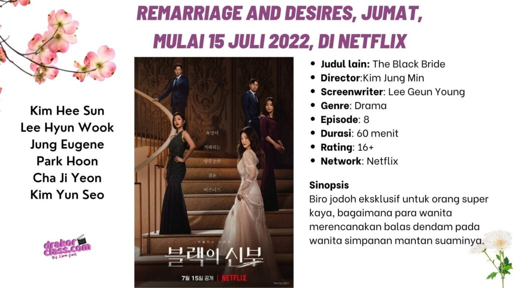 kdrama remarriage and desires di Netflix