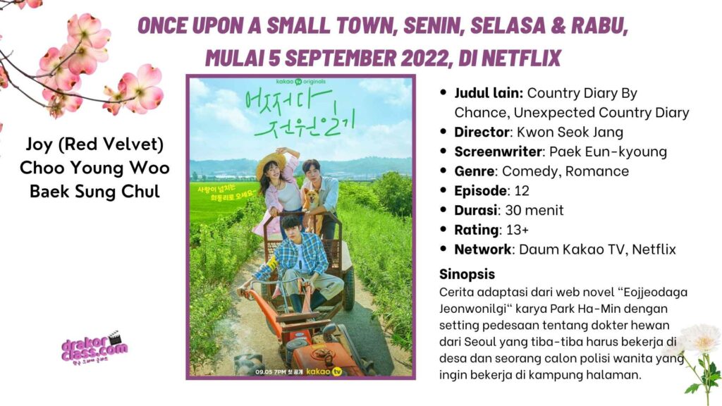 Kdrama Once upon a small town - Netflix