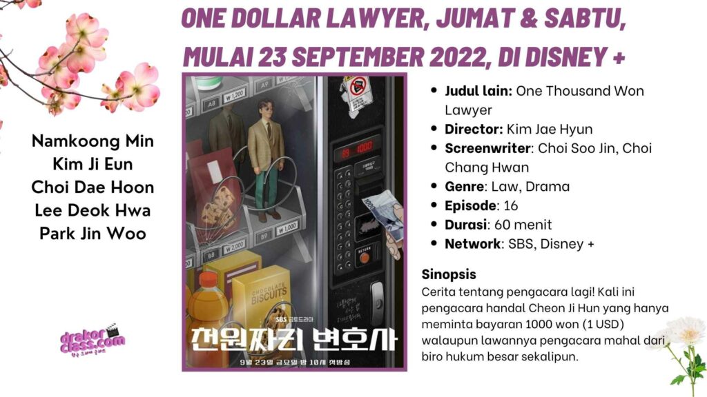Profil drama One Dollar Lawyer - Disney +