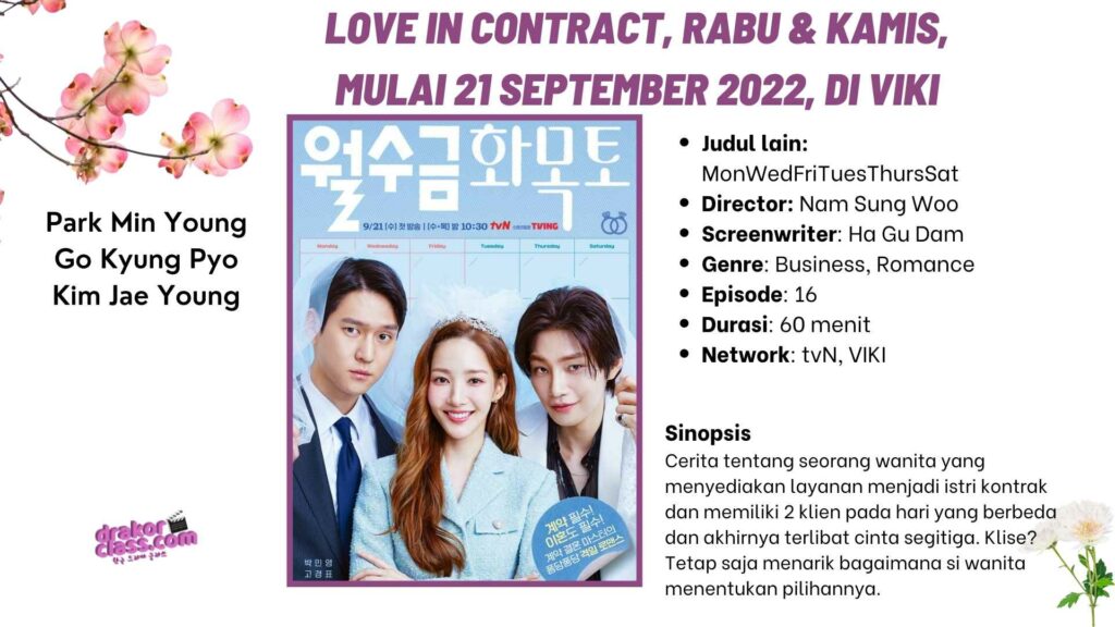 Profil drama Love in Contract - tvN