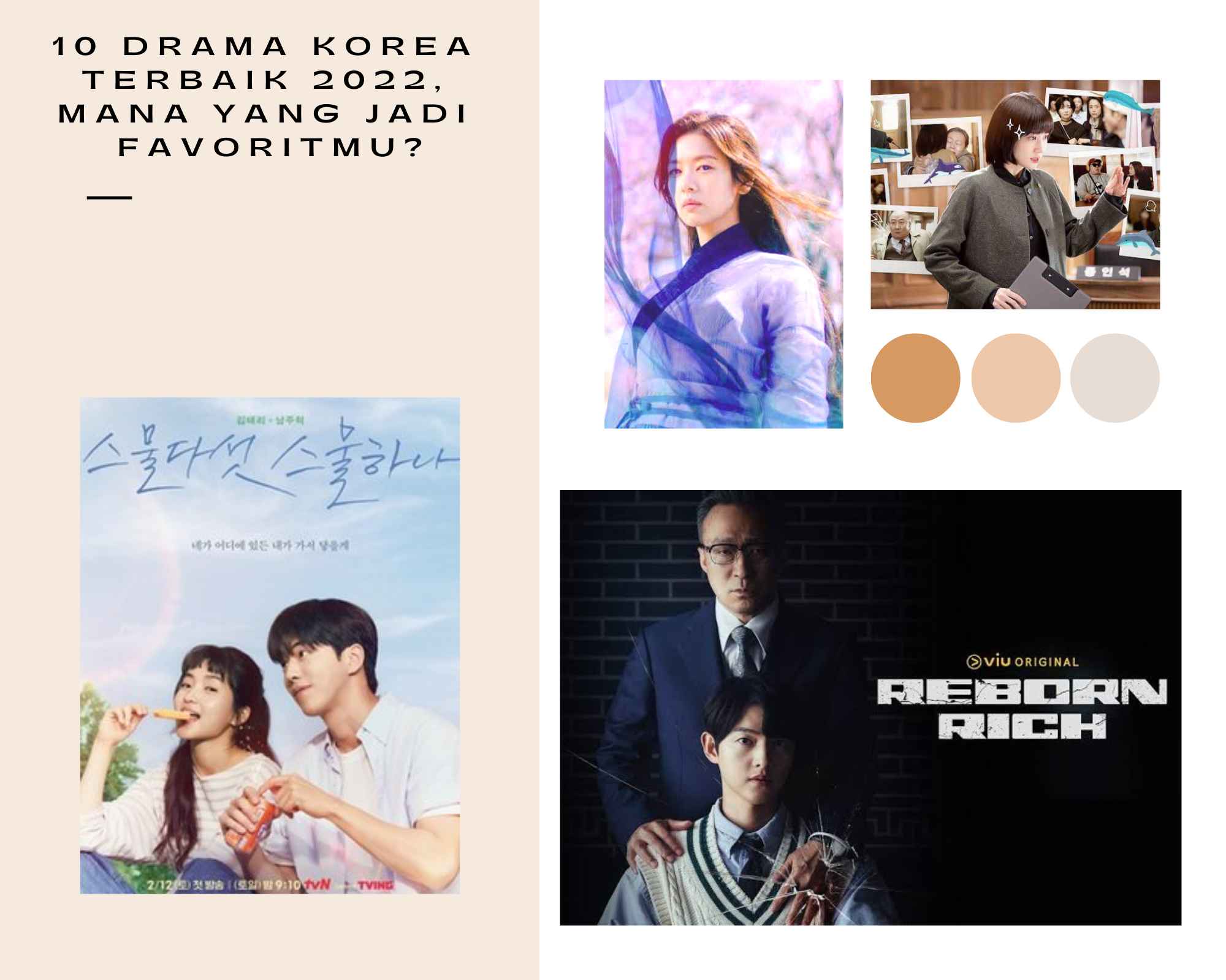 10 Drama Korea Terbaik 2022, Mana yang Jadi Favoritmu?