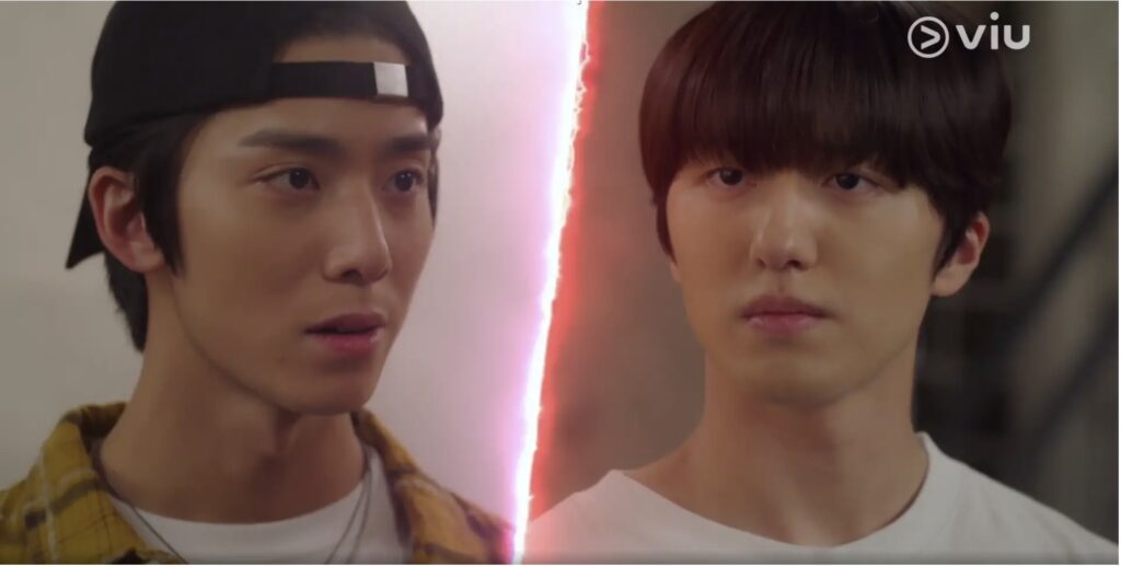 Si Woo dan Luis bersaing sebagai Idol dan mendapatkan So Rin (Kdrama Miracle - VIU)